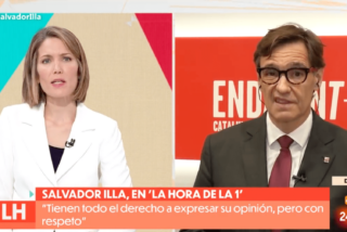 Salvador Illa y Silvia Intxaurrondo