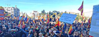 Los españoles abarrotan Cibeles en una histórica manifestación contra la infame amnistía de Sánchez