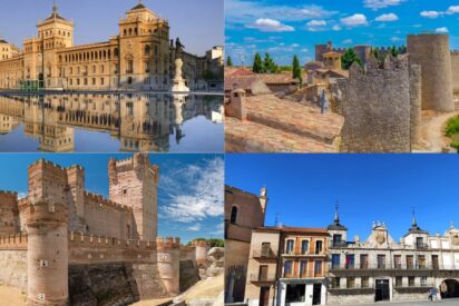 Distintas im&aacute;genes de la provincia de Valladolid. 