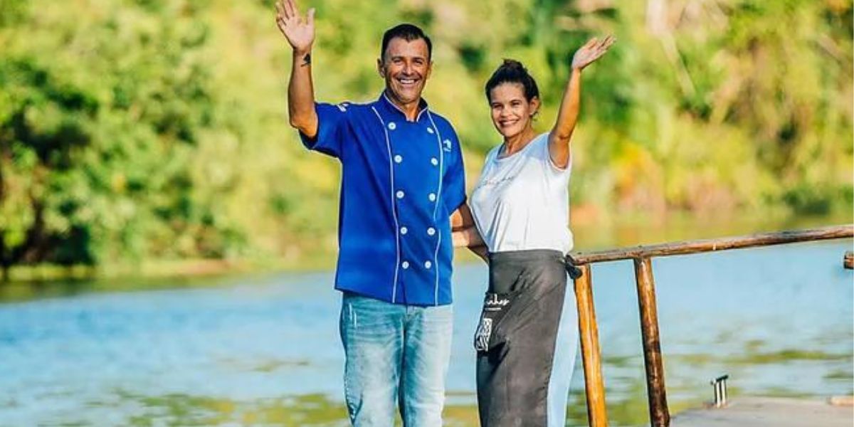 David Peregrina y su esposa. 