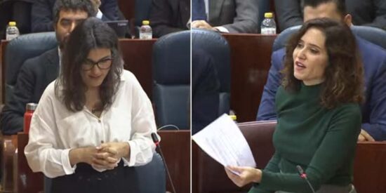 Manuela Bergerot e Isabel Díaz Ayuso