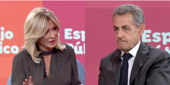Nicolas Sarkozy y Susanna Griso