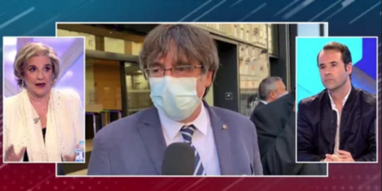 Pilar Rahola y Javier Chicote