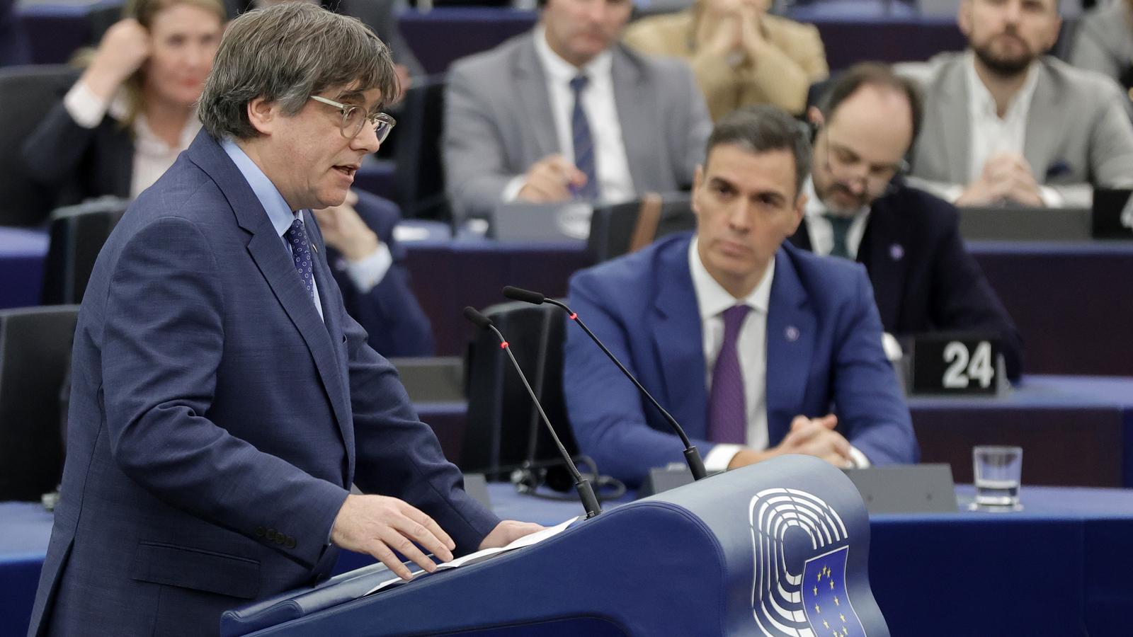 Sanchez recula ante Puigdemont