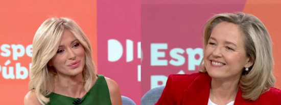 Susanna Griso y Nadia Calvi&ntilde;o