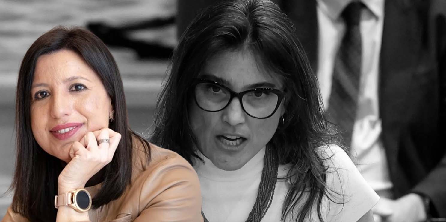 Guadalupe S&aacute;nchez y Manuela Bergerot