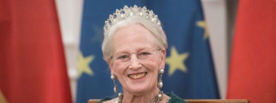 Margarita II de Dinamarca. 