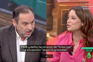 Jos&eacute; Luis &Aacute;balos y Andrea Levy.