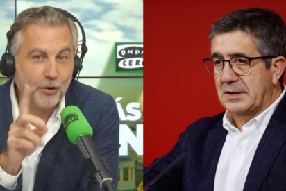 Carlos Alsina y Patxi López.