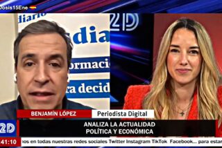 Benjam&iacute;n L&oacute;pez y Rebeca Crespo