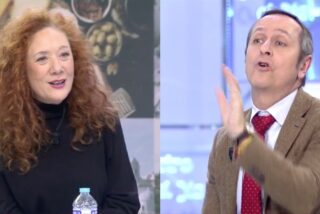 Cristina Fallar&aacute;s y Carlos Cuesta.