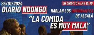 Ndongo destapa el tr&aacute;fico de las ONG con los inmigrantes de Alcal&aacute;: &ldquo;Nos piden que nos vayamos&rdquo;