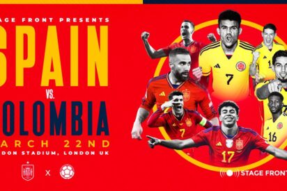 Stage Front anuncia un partido amistoso entre Espa&ntilde;a y Colombia en el Estadio de Londres