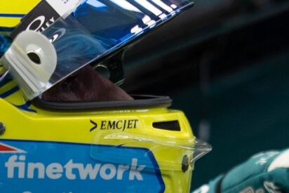 Finetwork renueva el acuerdo de patrocinio de Fernando Alonso para la temporada 2024