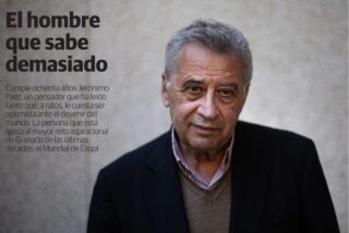 Captura de la portada del Ideal de Granada. 