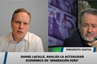Daniel Lacalle y Eurico Campano.