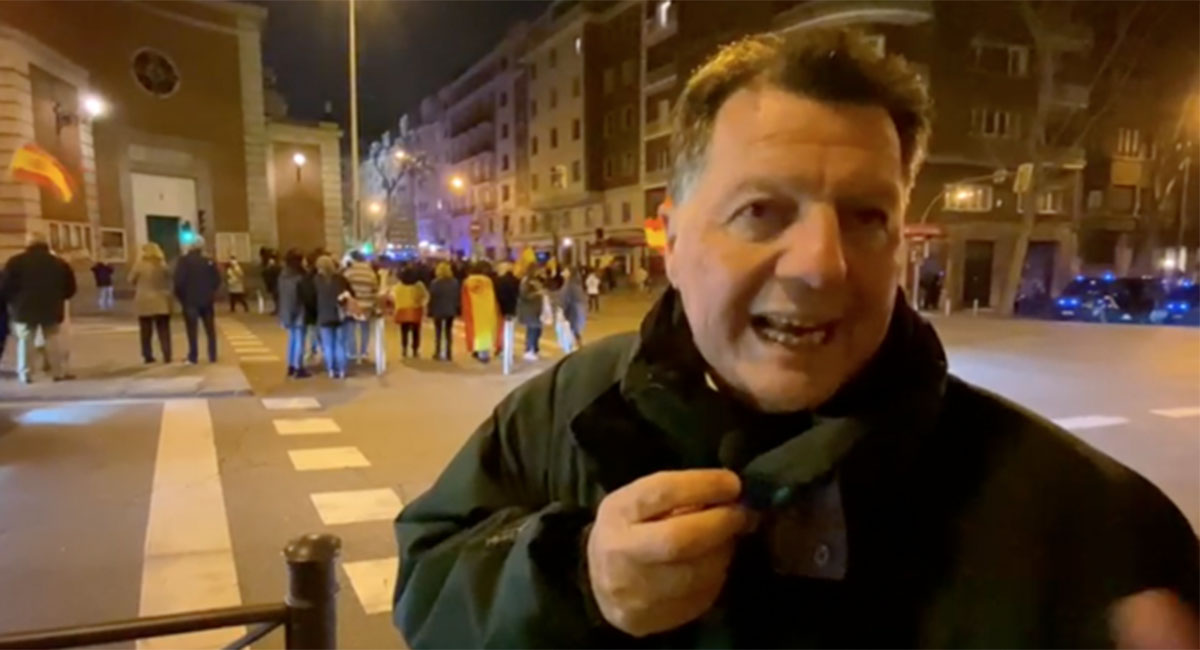 Ani&aacute;n Berto: "Pie en tierra frente al Kremlin de S&aacute;nchez y junto a las protestas de Ferraz"