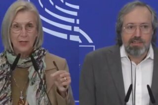 Rosa D&iacute;ez y Juan Carlos Girauta.