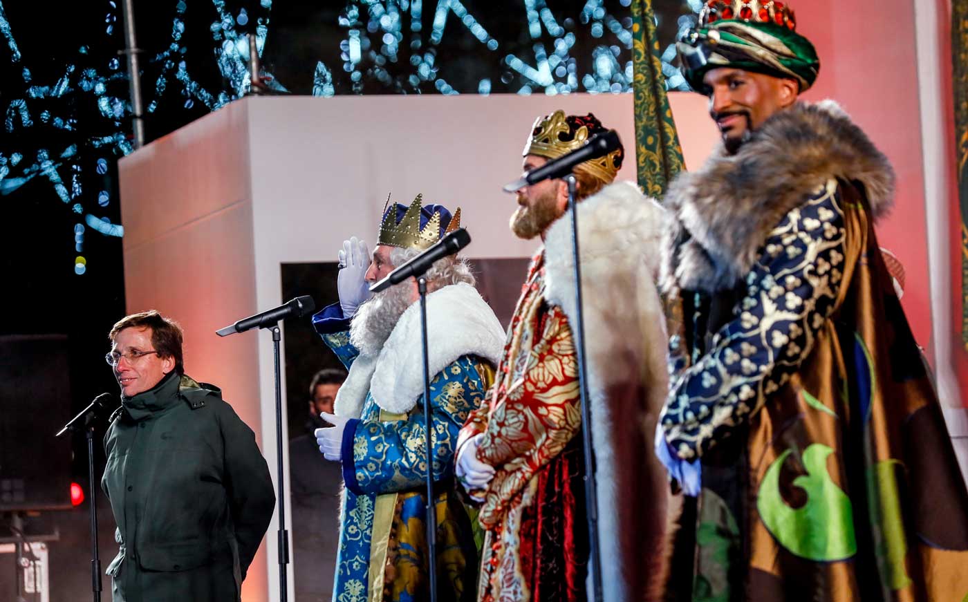 Madrid vivi&oacute; una gran noche m&aacute;gica con la llegada de los "Reyes Magos"