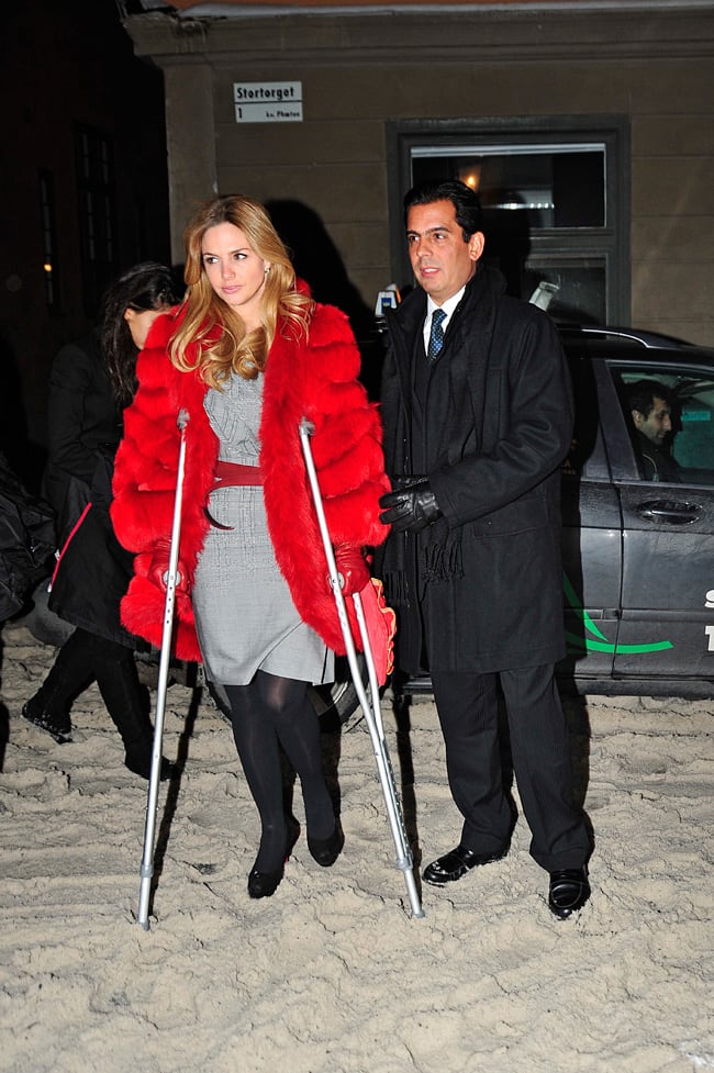 Con Gonzalo Vargas Llosa. 