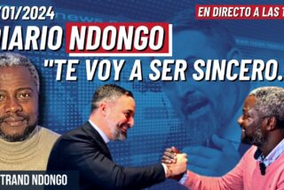 Cara a cara, Abascal y Ndongo, inmigraci&oacute;n y racismo: "&iquest;Tiene alg&uacute;n problema con los negros?"