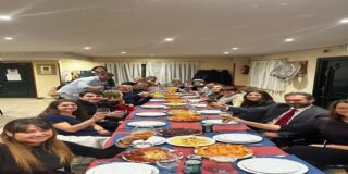 Cena de fin de a&ntilde;o y cumplea&ntilde;os de Manuel Nov&aacute;s Caama&ntilde;o. Un polic&iacute;a inolvidable.