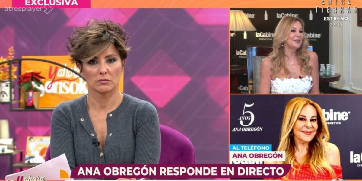 Ana Obreg&oacute;n en 'Y ahora Sonsoles'. 