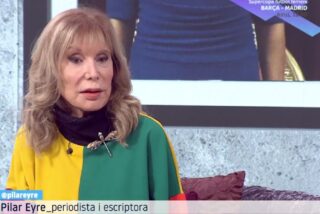 Pilar Eyre en TV3. 