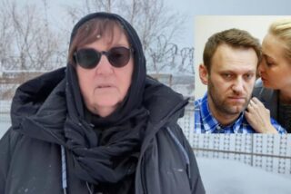 Alexei Navalny, su madre y su mujer