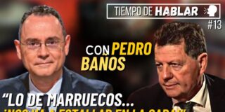 Pedro Ba&ntilde;os y Alfonso Rojo en 'Tiempo de hablar'. 