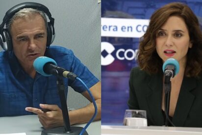 Carmelo Encinas e Isabel Díaz Ayuso.