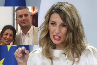 Yolanda D&iacute;az y Juan Andr&eacute;s Meizoso