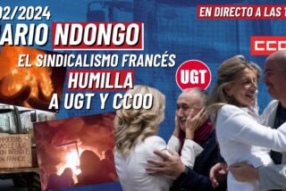 Ndongo arremete contra CCOO y UGT: "Son un c&aacute;ncer fruto de las subvenciones"