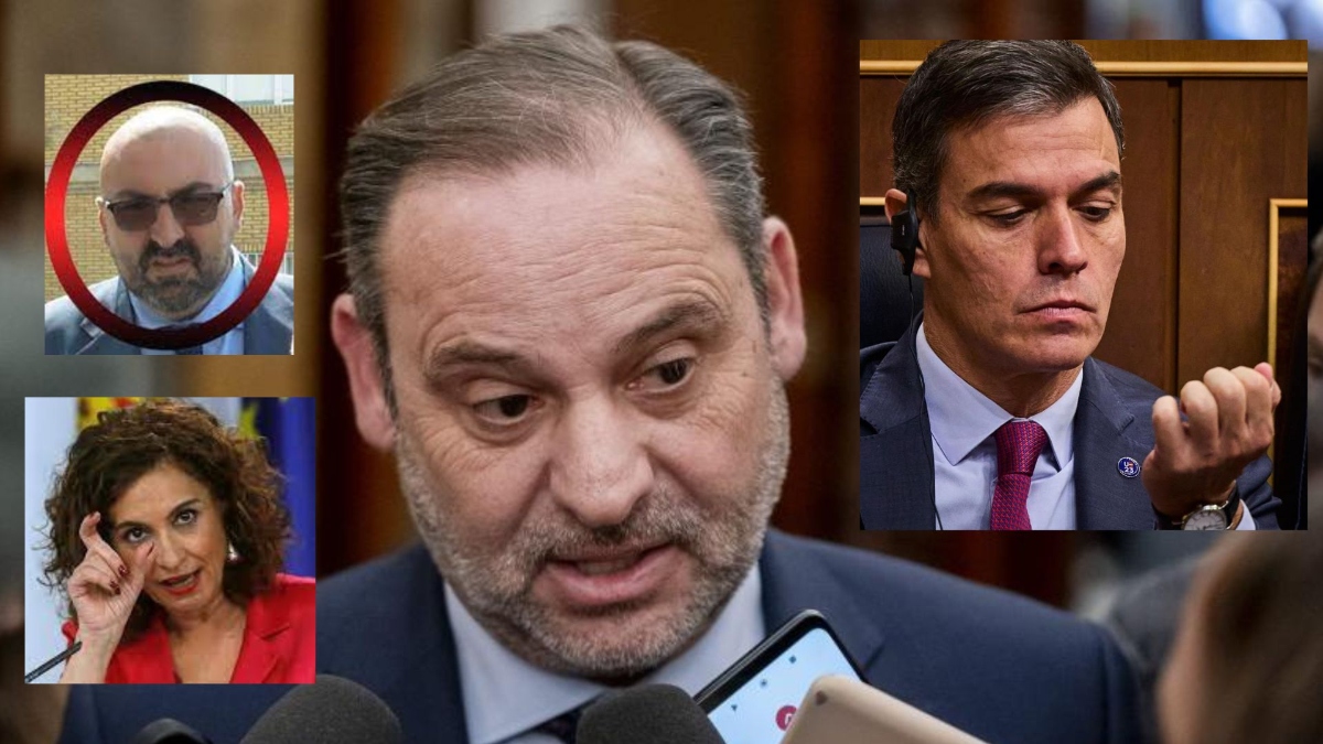 Koldo, Chiqui Montero, Abalos y Sánchez (PSOE)