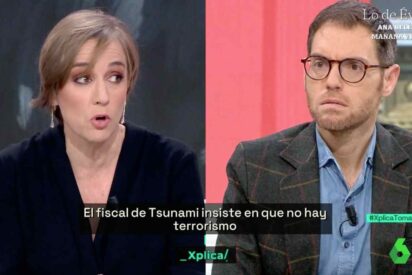 Tania S&aacute;nchez y Sergio Sayas.