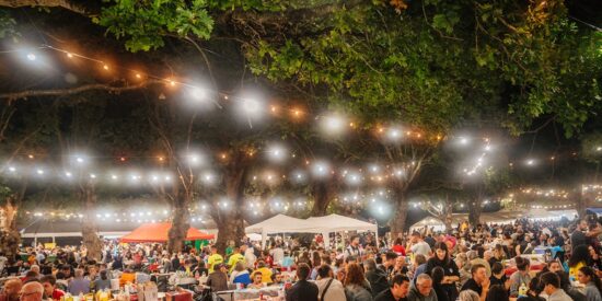 Cena de Pe&ntilde;as en la Robleda de la Empanada
