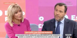 Susanna Griso y Óscar Puente.