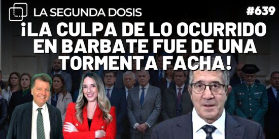 &iexcl;La culpa de lo ocurrido en Barbate fue de una tormenta facha!