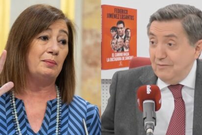 Francina Armengol y Federico Jim&eacute;nez Losantos.