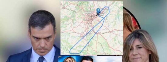 El Falcon de S&aacute;nchez sufre un fallo en pleno vuelo y obliga al jefe del PSOE y a Bego&ntilde;a a un aterrizaje de emergencia