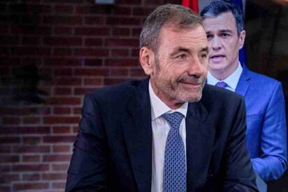 Tomás Gómez y Pedro Sánchez.