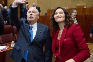 Joaqu&iacute;n Leguina e Isabel D&iacute;az Ayuso.