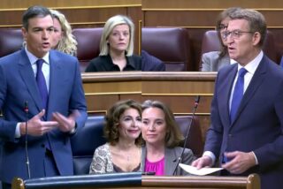 Pedro Sánchez y Alberto Núñez Feijóo.