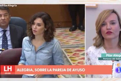 Isabel D&iacute;az Ayuso y Pilar Alegr&iacute;a.