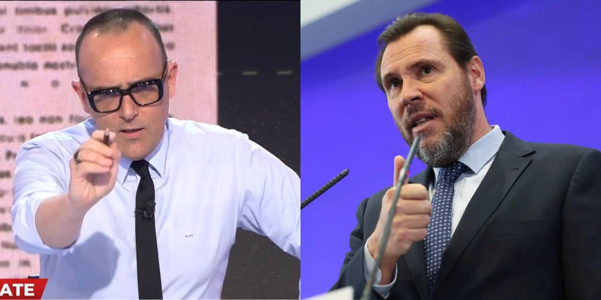 Risto Mejide y &Oacute;scar Puente.