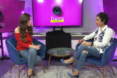 Isabel R&aacute;bago y Marian Galv en 'Fuera de foco'. 