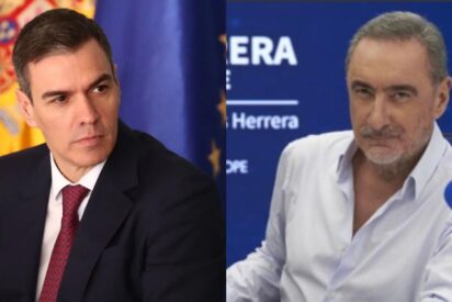 Pedro S&aacute;nchez y Carlos Herrera.
