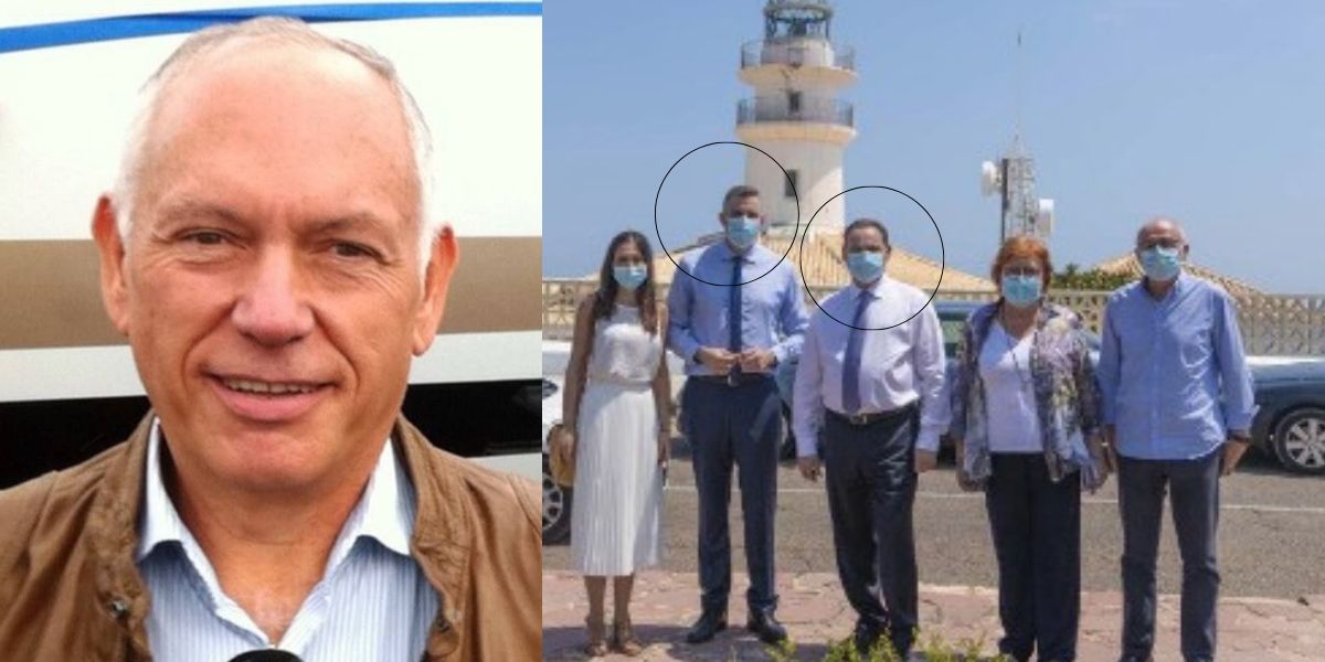 Juan Bautista Granell (izda.) y José Luis Ábalos con el alcalde socialista de Cullera (Drcha.).