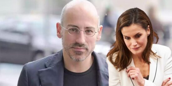 Jaime del Burgo y la Reina Letizia. 