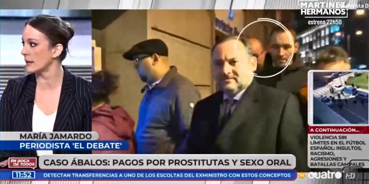 Mar&iacute;a Jamardo a las ministras que &lsquo;tragan&rsquo; con puteros del PSOE: &ldquo;&iexcl;Es asqueroso!&rdquo;